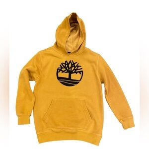 Timberland Boy’s Kennebec River Tree Hoodie Size M(10-12) Wheat and Black